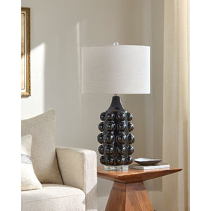   Modern European furniture - Embellished Green Ceramic Table Lamp - www.oroa.com | Oroa.com