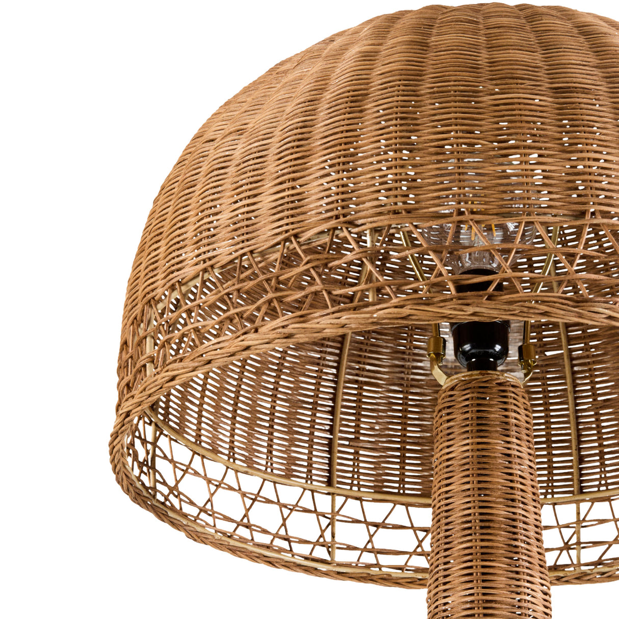   Modern European furniture - Rattan Dome Accent Floor Lamp - www.oroa.com | Oroa.com