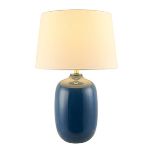   Modern European furniture - Blue Ceramic Accent Table Lamp - www.oroa.com | Oroa.com