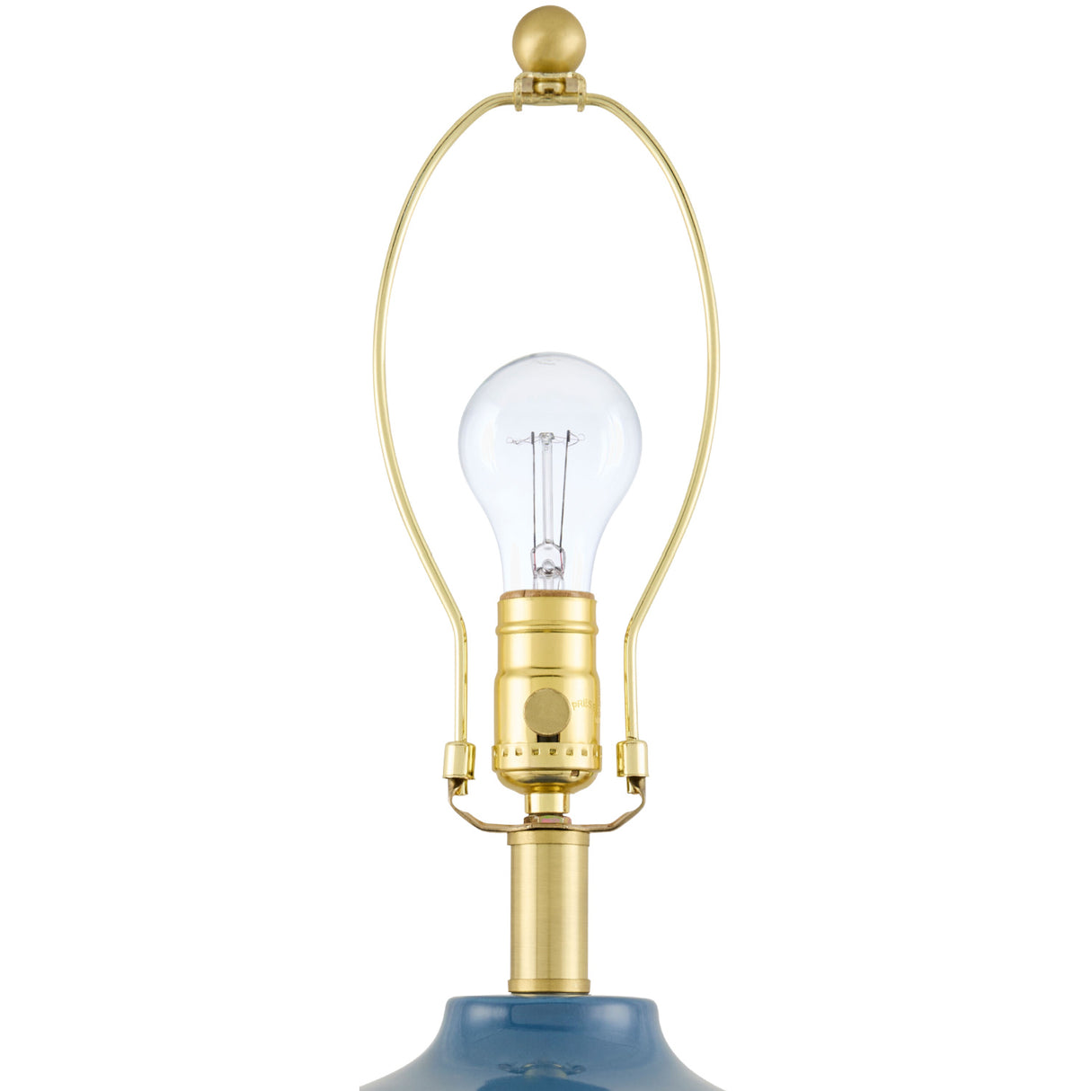   Modern European furniture - Blue Ceramic Accent Table Lamp - www.oroa.com | Oroa.com