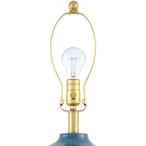   Modern European furniture - Blue Ceramic Accent Table Lamp - www.oroa.com | Oroa.com