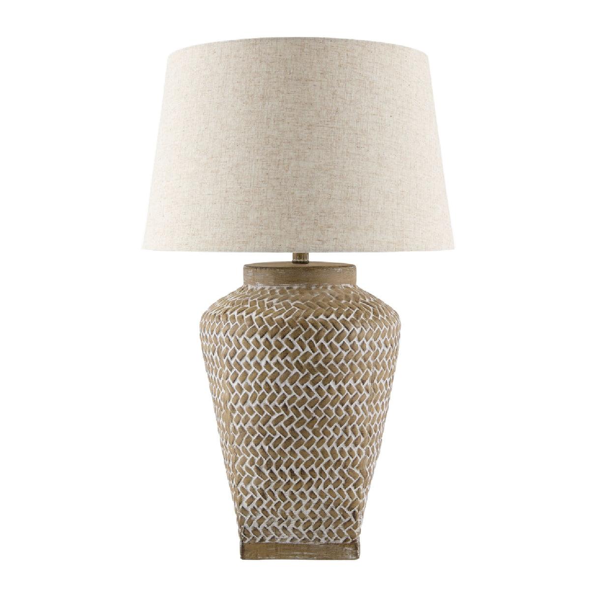   Modern European furniture -  Carved Ceramic Accent Table Lamp - www.oroa.com | Oroa.com