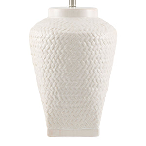  Modern European furniture -  Carved Ceramic Accent Table Lamp - www.oroa.com | Oroa.com