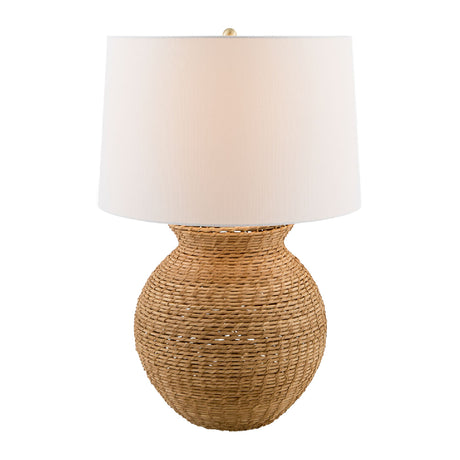   Modern European furniture - Natural Rattan Base Table Lamp - www.oroa.com | Oroa.com