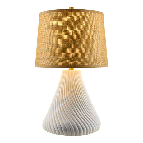   Modern European furniture - Brown Rattan Shade Table Lamp - www.oroa.com | Oroa.com