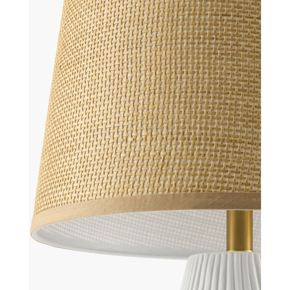   Modern European furniture - Brown Rattan Shade Table Lamp - www.oroa.com | Oroa.com