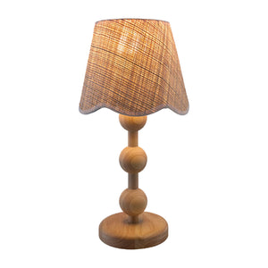   Modern European furniture - Seagrass Shade Rubberwood Table Lamp - www.oroa.com | Oroa.com
