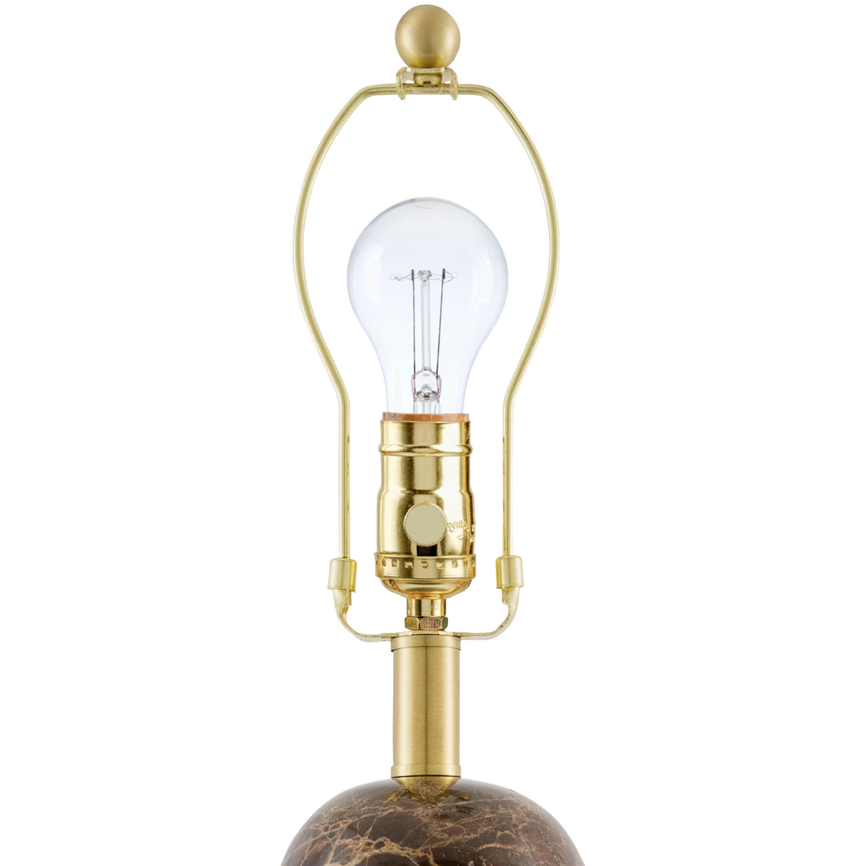   Modern European furniture - Brushed Marble Linen Table Lamp - www.oroa.com | Oroa.com