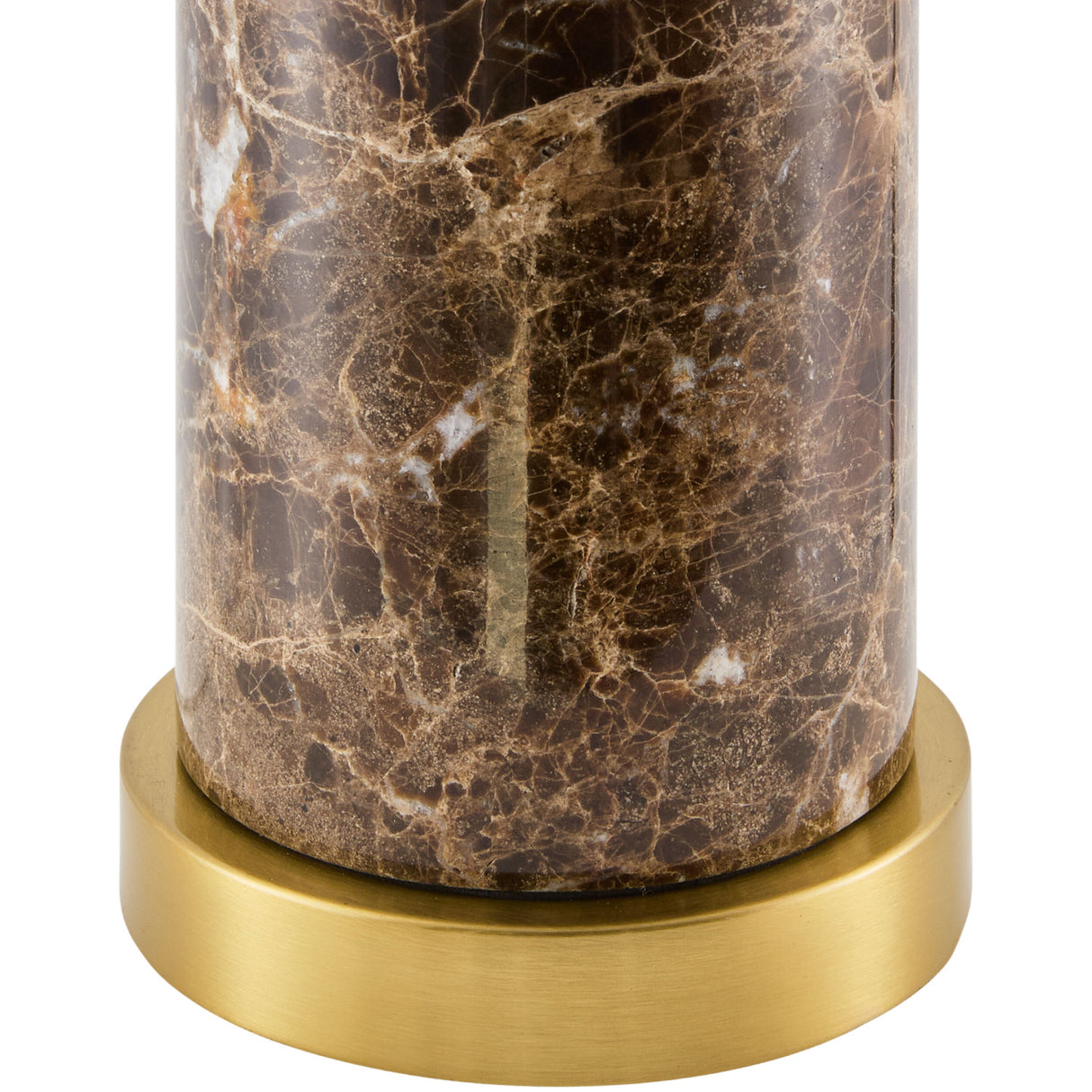   Modern European furniture - Brushed Marble Linen Table Lamp - www.oroa.com | Oroa.com