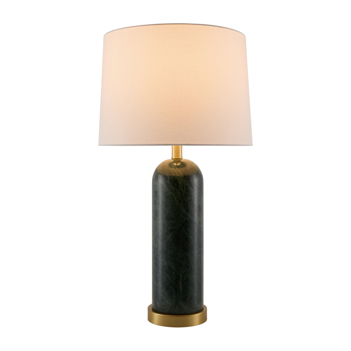   Modern European furniture - Brushed Marble Linen Table Lamp - www.oroa.com | Oroa.com