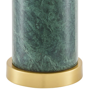   Modern European furniture - Brushed Marble Linen Table Lamp - www.oroa.com | Oroa.com