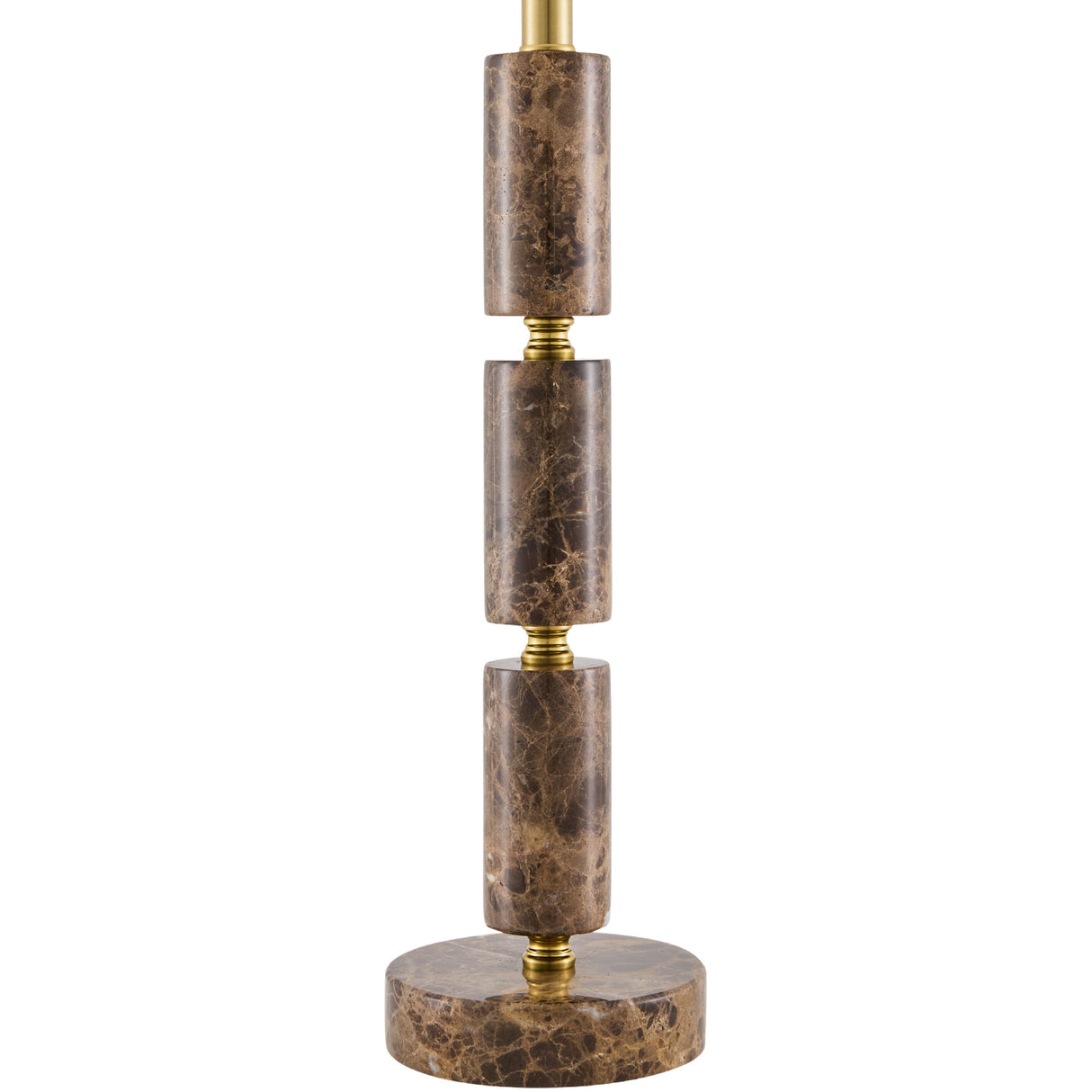   Modern European furniture - Stacked Marble Tube Table Lamp - www.oroa.com | Oroa.com