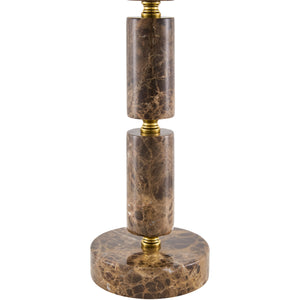   Modern European furniture - Stacked Marble Tube Table Lamp - www.oroa.com | Oroa.com