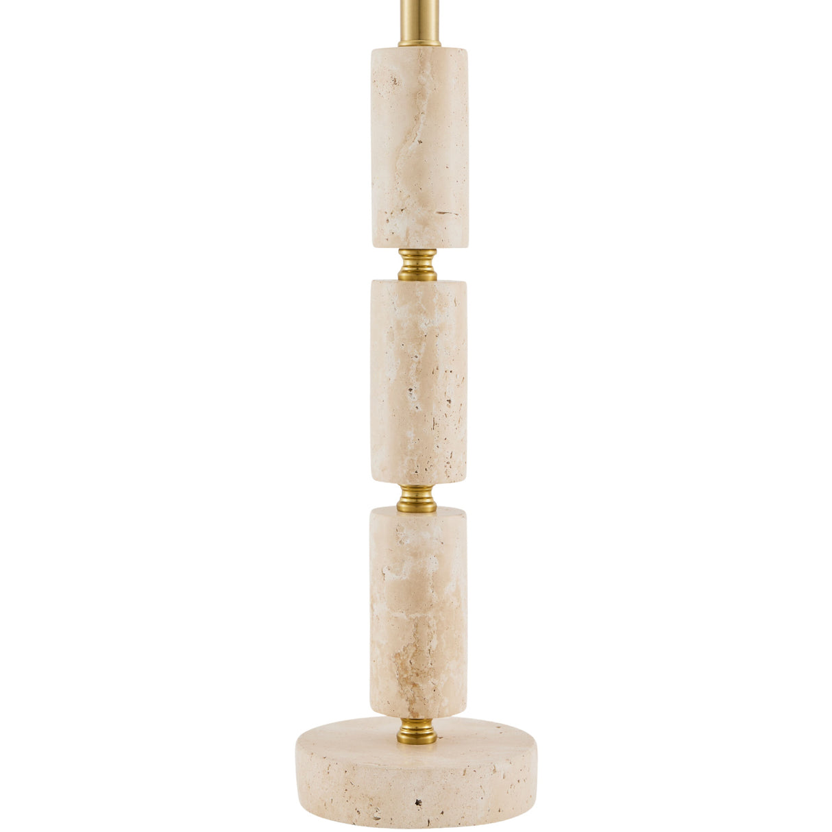   Modern European furniture - Stacked Marble Tube Table Lamp - www.oroa.com | Oroa.com
