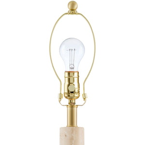   Modern European furniture - Stacked Marble Tube Table Lamp - www.oroa.com | Oroa.com