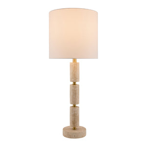   Modern European furniture - Stacked Marble Tube Table Lamp - www.oroa.com | Oroa.com