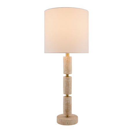   Modern European furniture - Stacked Marble Tube Table Lamp - www.oroa.com | Oroa.com