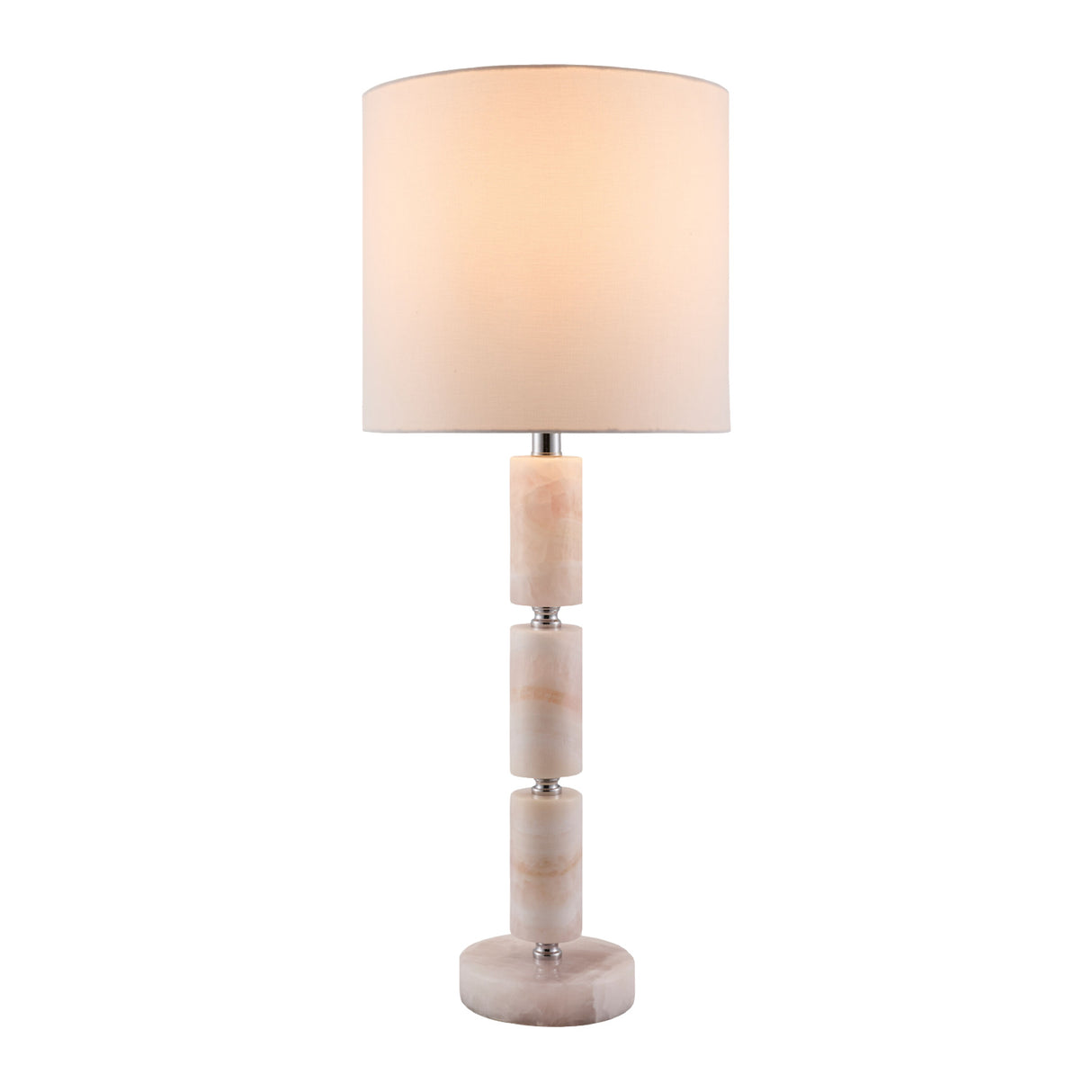   Modern European furniture - Stacked Marble Tube Table Lamp - www.oroa.com | Oroa.com