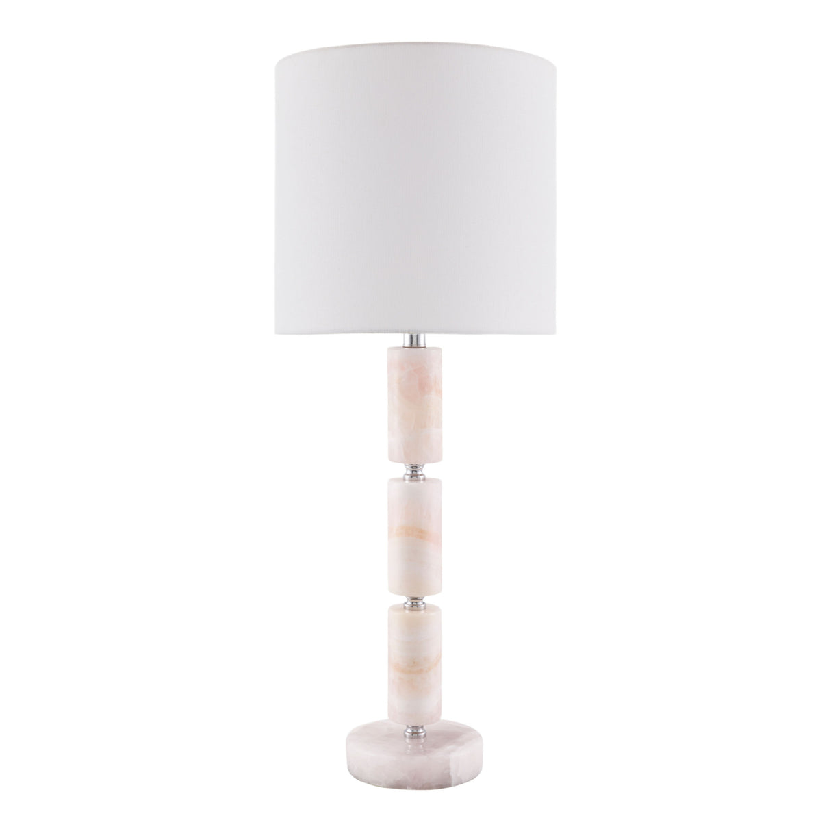   Modern European furniture - Stacked Marble Tube Table Lamp - www.oroa.com | Oroa.com