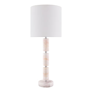   Modern European furniture - Stacked Marble Tube Table Lamp - www.oroa.com | Oroa.com