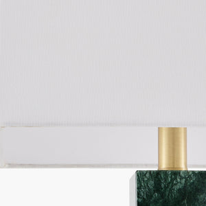   Modern European furniture - Square Brush Marble Table Lamp - www.oroa.com | Oroa.com