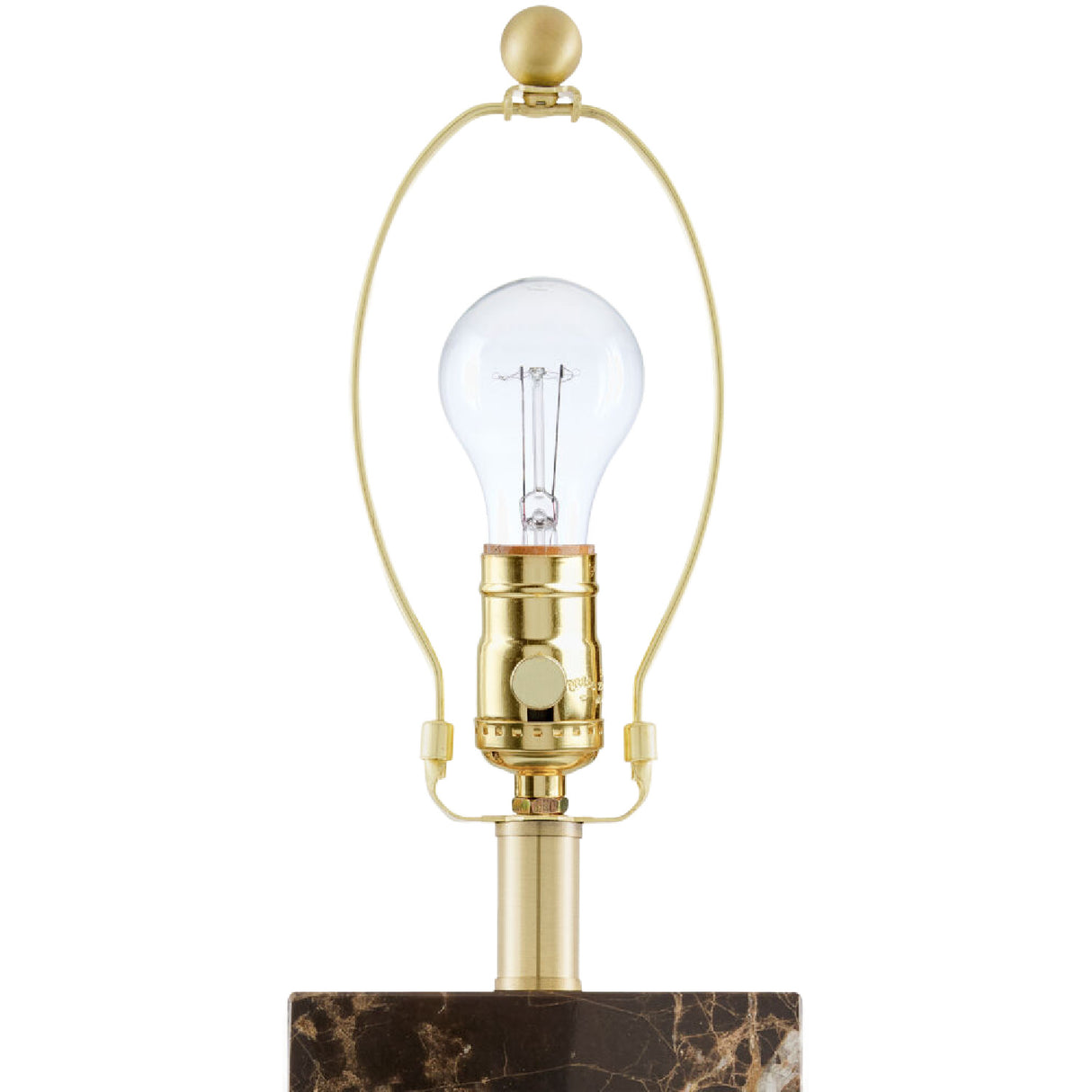   Modern European furniture - Rectangular Brushed Marble Table Lamp - www.oroa.com | Oroa.com