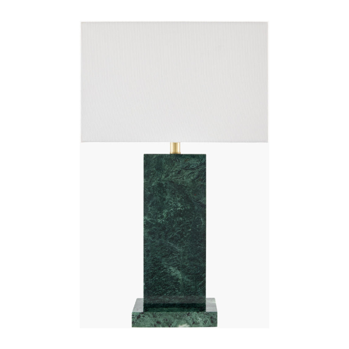   Modern European furniture - Rectangular Brushed Marble Table Lamp - www.oroa.com | Oroa.com