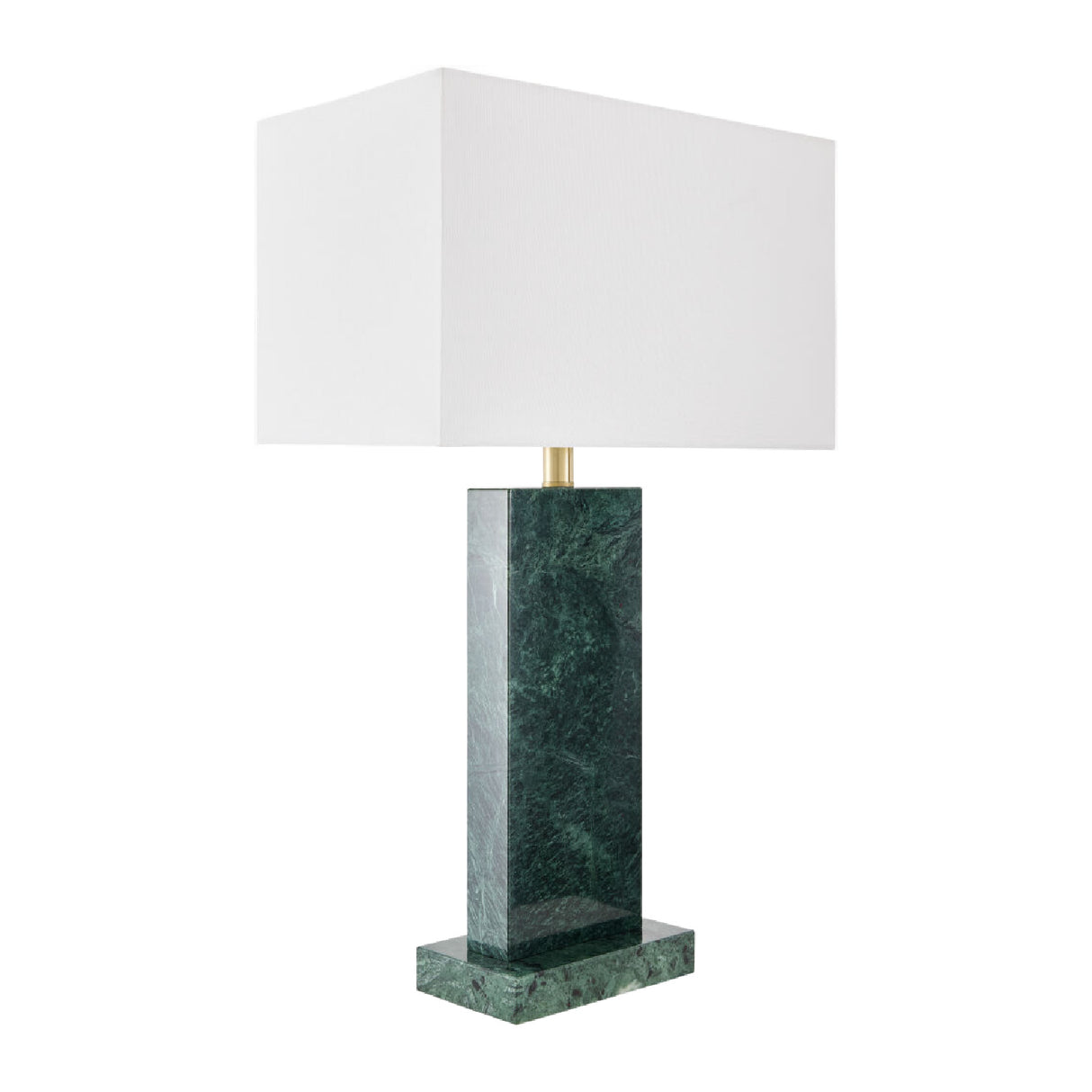   Modern European furniture - Rectangular Brushed Marble Table Lamp - www.oroa.com | Oroa.com