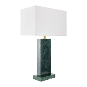   Modern European furniture - Rectangular Brushed Marble Table Lamp - www.oroa.com | Oroa.com