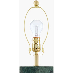   Modern European furniture - Rectangular Brushed Marble Table Lamp - www.oroa.com | Oroa.com