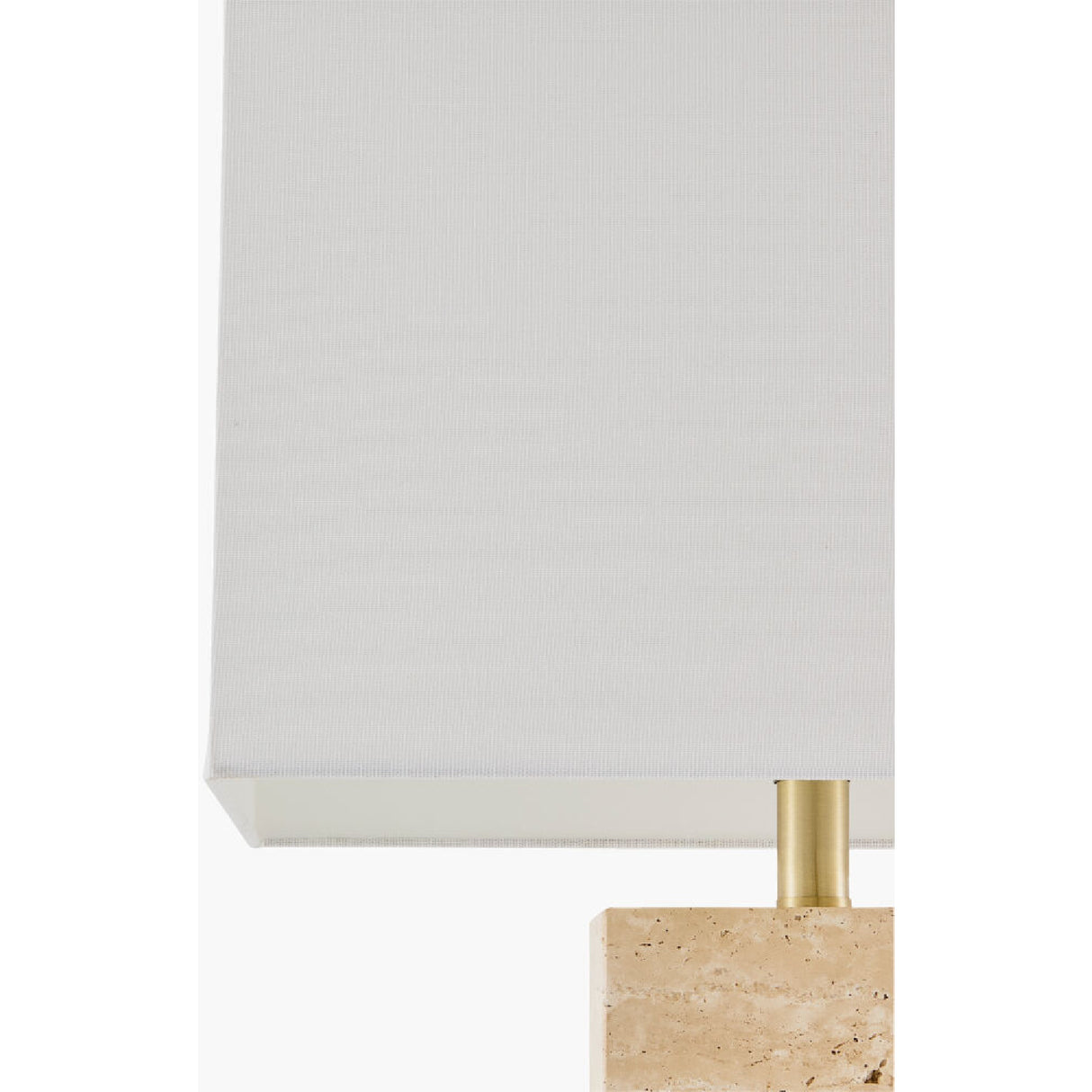   Modern European furniture - Rectangular Brushed Marble Table Lamp - www.oroa.com | Oroa.com