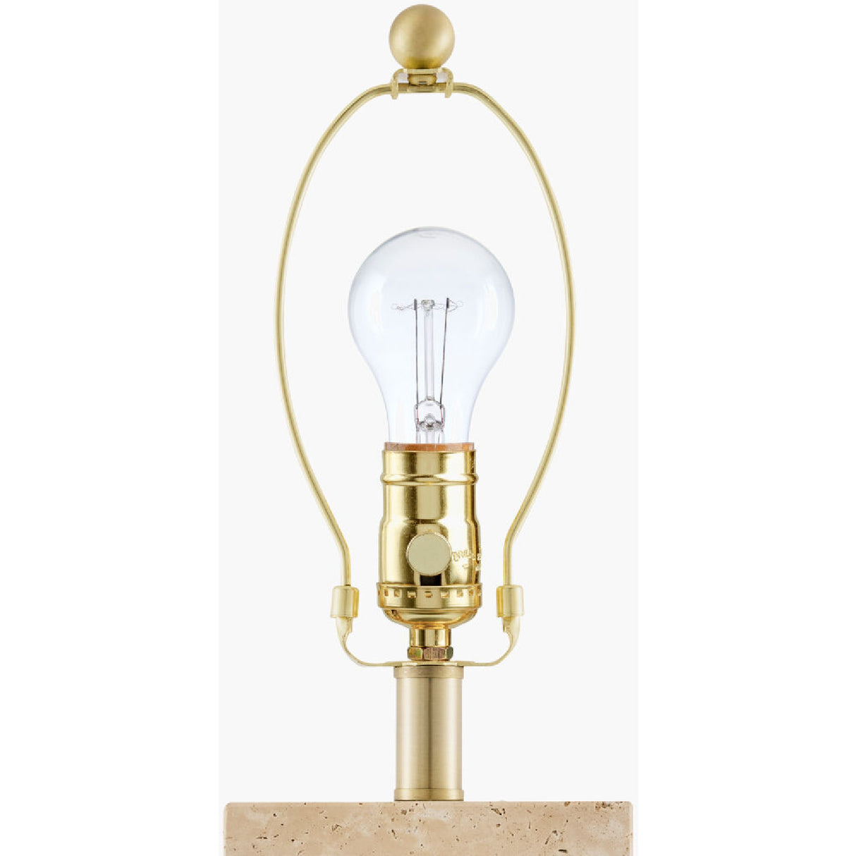   Modern European furniture - Rectangular Brushed Marble Table Lamp - www.oroa.com | Oroa.com