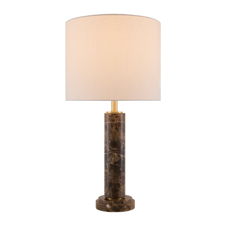   Modern European furniture - Brushed Marble Tube Table Lamp - www.oroa.com | Oroa.com