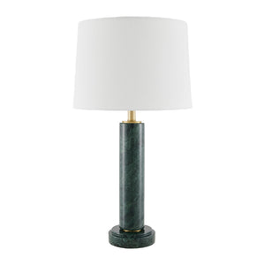   Modern European furniture - Brushed Marble Tube Table Lamp - www.oroa.com | Oroa.com