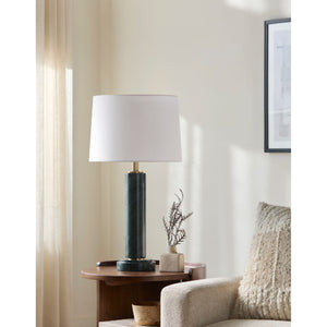  Modern European furniture - Brushed Marble Tube Table Lamp - www.oroa.com | Oroa.com
