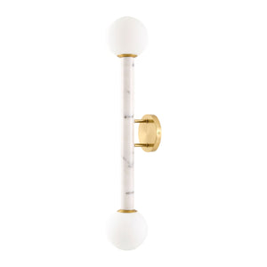   Modern European furniture - Stone Tube 2-Light Wall Lamp - www.oroa.com | Oroa.com