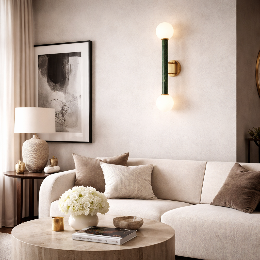   Modern European furniture - Stone Tube 2-Light Wall Lamp - www.oroa.com | Oroa.com