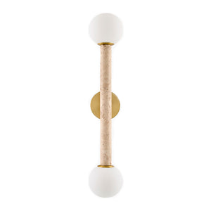   Modern European furniture - Stone Tube 2-Light Wall Lamp - www.oroa.com | Oroa.com