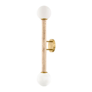   Modern European furniture - Stone Tube 2-Light Wall Lamp - www.oroa.com | Oroa.com