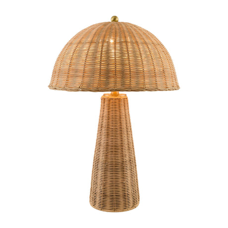   Modern European furniture - Dome Rattan Accent Table Lamp - www.oroa.com | Oroa.com