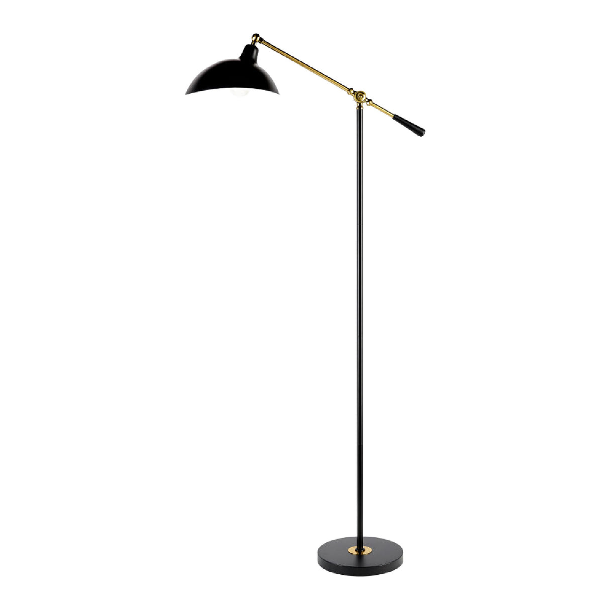   Modern European furniture - Black Metal Accent Floor Lamp - www.oroa.com | Oroa.com