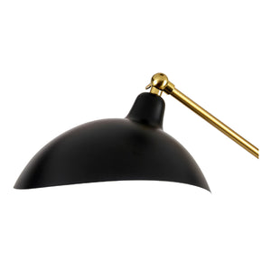   Modern European furniture - Black Metal Accent Floor Lamp - www.oroa.com | Oroa.com