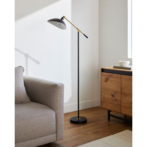   Modern European furniture - Black Metal Accent Floor Lamp - www.oroa.com | Oroa.com