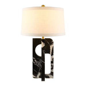   Modern European furniture - Geometrical Black Marble Table Lamp - www.oroa.com | Oroa.com