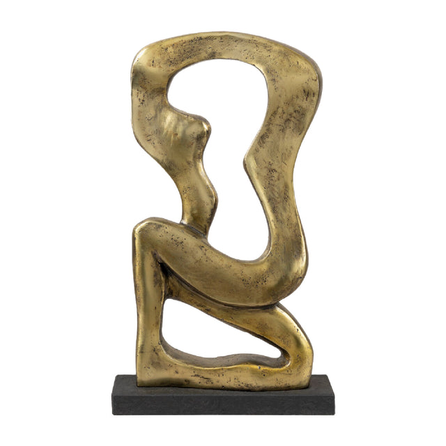 Modern European furniture - Antiqued Iron Decorative Sculpture - www.oroa.com