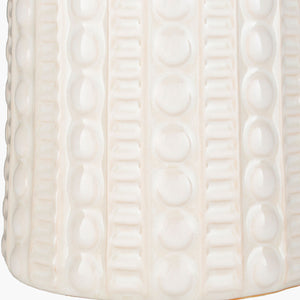  Modern European furniture - Crackle White Ceramic Table Lamp - www.oroa.com | Oroa.com