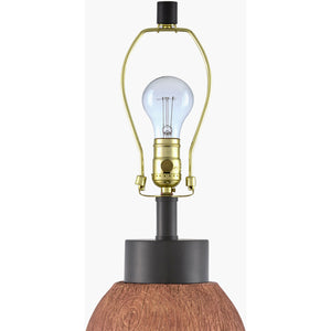   Modern European furniture - Brown Stacked Base Table Lamp - www.oroa.com | Oroa.com