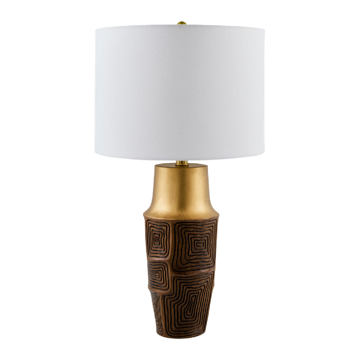   Modern European furniture - Painted Gold Accent Table Lamp - www.oroa.com | Oroa.com