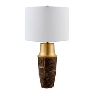   Modern European furniture - Painted Gold Accent Table Lamp - www.oroa.com | Oroa.com
