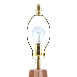   Modern European furniture - Faceted Ceramic Accent Table Lamp - www.oroa.com | Oroa.com